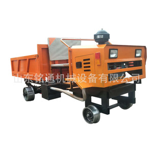 Véhicule de transport ferroviaire diesel sur mesure pour la construction de voies ferrées et la manutention de traverses, haute capacité de charge - Product Image 5