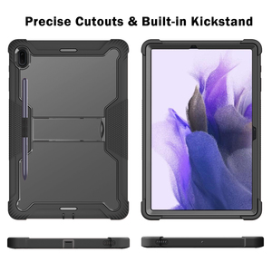 Funda con Soporte para Tablet <span class=keywords><strong>Samsung</strong></span> Galaxy <span class=keywords><strong>Tab</strong></span> S7 FE <span class=keywords><strong>12.4</strong></span> Pulgadas T730 T735/S7 Plus T970 T975 /S8 Plus X800, Funda Protectora Resistente a Golpes - Product Image 6