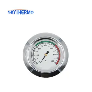Termometer Sensor Suhu Luar Ruangan, Berguna untuk Kompor Barbekyu Oven Termometer Bimetal Alat Memasak Makanan BBQ Pengukur Suhu