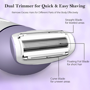 Máy nhổ lông dành cho nữ, Máy nhổ lông 4 trong 1, Máy cạo râu, Máy tỉa lông, Dao cạo mặt, Máy tẩy lông có thể sạc lại chống nước IPX7 dành cho nữ - Product Image 4