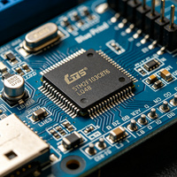 Microcontrolador STM32F103C8T6 ARM Cortex-M3 MCU LQFP-48 72MHz 64KB Flash 20KB SRAM de 32 Bits
