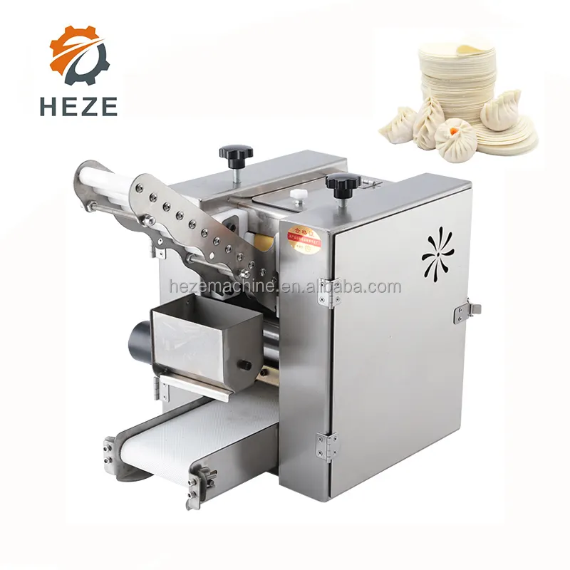 Mesin Pembuat Roti Roti Otomatis Kualitas Tinggi Cina Pizza Tekan Kulit Adonan Roti Sheeter Pita Pembuat Roti Roti Tortilla Mesin Pembungkus