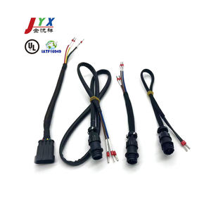 Câble adaptateur personnalisé AMP TE plaqué argent en PVC pour faisceau de câbles de connecteurs pour équipement industriel et assemblage électronique - Product Image 1