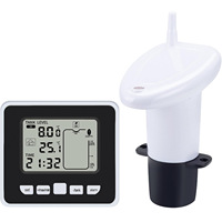 Pengukur Level Tangki Ultrasonik Layar Besar Multifungsi Termometer Dalam Ruangan Jam Elektronik Digital Dukungan Kustomisasi Shenzhen