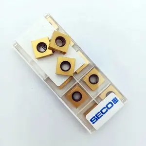 Highperformance SECO 335.19-1205-M08 F40M cnc fresas de disco carboneto inserir para super ligas ligas ligas de titânio