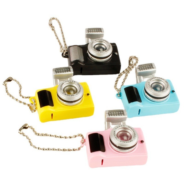 1:12 Doll House Life Scene Miniature Food Play Mini Model Diy Ornaments Light Emitting Sound Small Camera Slr Camera