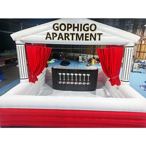 Bar flottant gonflable commercial pour <span class=keywords><strong>piscine</strong></span>, comptoir de bar extérieur, idéal pour fêtes aquatiques pour adultes, location de <span class=keywords><strong>piscine</strong></span> gonflable en PVC pour jardin - Product Image 6