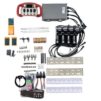 Télécommande industrielle sans fil à 4 joysticks avec écran LCD pour grue araignée sur chenilles et plateforme de travail aérienne