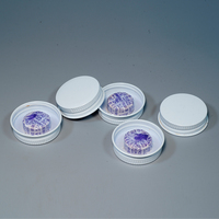 Bouchons Combinés Anti-Humidité et Anti-Déversement à Visser en PVC pour Bouteilles, Personnalisés en Usine pour Produits Pharmaceutiques