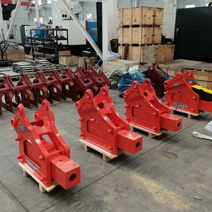 Los fabricantes suministran martillos hidráulicos para excavadoras, varios modelos de martillos triangulares de ángulo recto de varilla de perforación - Product Image 4