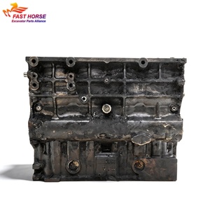 Hangood Used Cylinder Block for S4S Engine 4 Cylinder 3.33L Diesel Engine Block for <b>Forklift</b> Excavator - Product Image 1