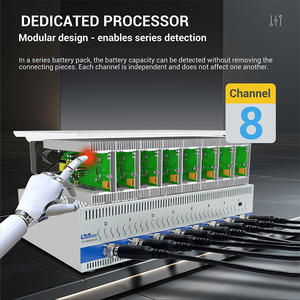 HeltecEnergy Hybrid-Fahrzeugbatterie Lade-Entlade-Ausgleichs-Reparaturgerät 8-Kanal 5A NiMH Batteriekapazitätstester - Product Image 4