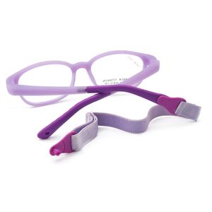 Gọng Kính Trẻ Em Bằng Cao Su Mềm Thay Đổi Màu Kính Mắt Tr90 Linh Hoạt Kính Mắt - Product Image 3
