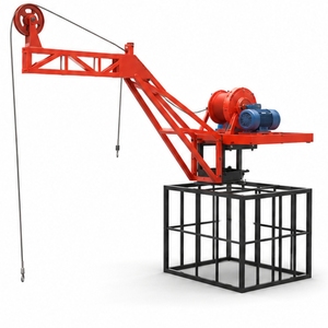 Treuil électrique motorisé Metro Industries pour matériaux de construction, capacité 200 tonnes, puissance 55 kW, châssis en acier - Product Image 2