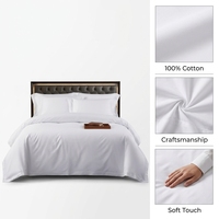 Échantillon Gratuit Usine – Drap Plat 100% Coton Anti-Plis, Drap Housse Profond avec Coutures, Ignifuge, Écologique, 100 Fils/Pouce²