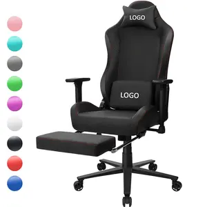 JL欧洲热门电子竞技2024新款赛车电脑软电脑Sillas游戏玩家高级游戏椅，带扶手和脚凳