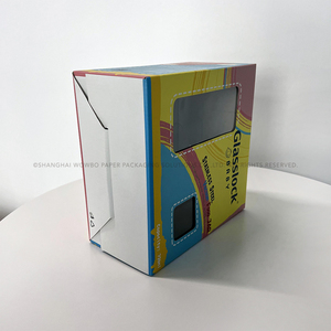 Ultra-sturdy Coated Cardboard With Private <strong>Simple</strong> Logo Design for Toys Utensils Baby Skincare with Plastic Window - Product Image 4