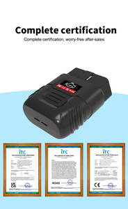 Vente flash, prix bas, analyseur de moteur universel OBD II diesel essence V019, ELM327, écran LCD, 12V OBDSTAR - Product Image 5