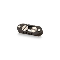 Accessoires de curseur de caméra en acier inoxydable usinés CNC avec brochage, prix usine personnalisé et faible commande minimum