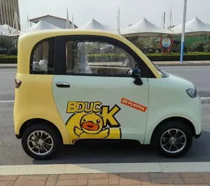 New Arrival Mini 4 Wheel EV Electric Vehicle 4 Seater Chinese Small Mini Electric Car For Adults Enclosed Mobility Scooter