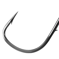 4X Hameçons Jig Head en Acier Carbone à Double Ardillon, Style Mustad, Têtes Larges, Hameçons Plombés pour la Pêche à la Truite, à la Perche, en Ruisseau et en Eau Salée