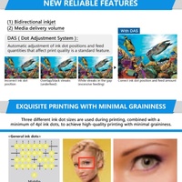 Impresora de Inyección de Tinta UV de Alta Productividad Mimaki UJV100-160, Plotter UV LED LUS-210 de 1620 mm con DAS, Nueva Condición