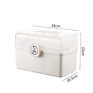 XingYou Plastic Medicine Box Customized First Aid Portable Medicine Pill Kit Chest Storage