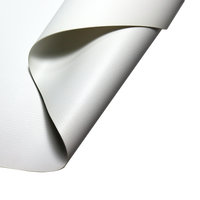 Bâche flexible imperméable de PVC de tissu pour la couverture extérieure industrielle et civile de tente d'utilisation