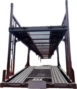 Semi-remorque porte-voitures double étage en acier à 2 essieux, 6 à 10 unités, la plus vendue à prix réduit pour le <span class=keywords><strong>transport</strong></span> routier - Product Image 3