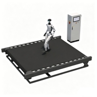 Plataforma de Pruebas Robóticas: Máquina de Simulación de Pendientes para Pruebas de Velocidad de Robots Humanoides, Equipo Integral de Pruebas Robóticas, Alta Resistencia, 1 Año de Garantía