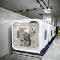 LQ-HG003 82L Séchoir automatique de luxe pour animaux de compagnie, ultra silencieux, 71L, en plastique, avec contrôle intelligent de la température et alimentation en air à 360 degrés