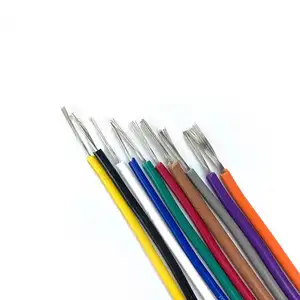 Cable eléctrico interno UL1007, de bajo voltaje, rojo, blanco, amarillo, 10, 12, 14, 16, 18, 20, 22, 24, 26, 28, 30 AWG