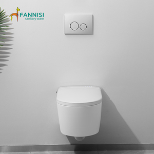 Ensemble <span class=keywords><strong>WC</strong></span> intelligent électrique suspendu pour salle de bain, petite taille, toilettes murales automatiques - Product Image 6