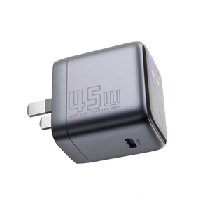 Nouvel adaptateur secteur USB-C USB-A de charge rapide 45W Gan, chargeur cube QC PD, affichage AI, charge rapide - Product Image 6