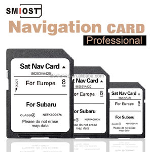 SMIOST الملاحة CID Map SD بطاقة ذاكرة السيارة برنامج تذكاري Navig <span class=keywords><strong>GPS</strong></span> لسوبارو A420 أوروبا Outback <span class=keywords><strong>STI</strong></span> - Product Image 2