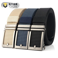 Ceinture de golf en nylon pour homme, nouvelle conception, large sangle, ceinture de jeans pour l'extérieur