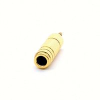 Adaptateur audio femelle-mâle 1/4 pouce (6,35 mm) vers 3,5 mm, connecteur jack 3,5 mm (1/8 pouce) pour haut-parleur