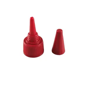 18Mm 20Mm 24Mm 28Mm 32Mm Professionele Ontwerp Lange Nozzle Druppelaar Plastic Cap Eye Drop Cap voor Cosmetische