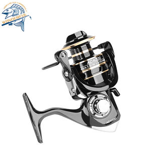 Heetverkopende hoogwaardige 5.2:1 spinhengel ODM OEM metalen handgreep anti-terugslag systeem voor stroom, rivier, meer vissen rechtshandig - Product Image 5