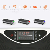 Agitateur de graisse à vibration verticale 4D Machine de mise en forme du corps à domicile de type électromagnétique pour l'exercice de perte de poids