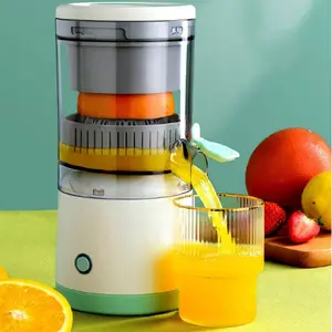 便携式自动橙汁渣分离器电动榨汁机多功能USB充电式电动柑橘榨汁机