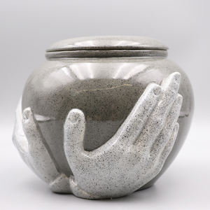 โกศเซรามิกสำหรับผู้ใหญ่และทารกของที่ระลึกงานประดิษฐ์ตามสั่ง - Product Image 3