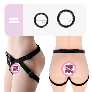 BDSMストラップオンバットプラグとディルドハーネスストラップオンレザーストラップフルボディハーネス女性の色違い - Product Image 2