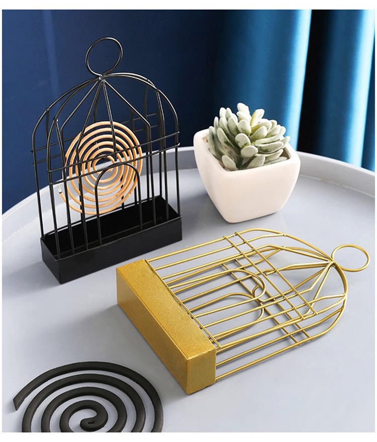 thumbnail image 2 of Kingrol 2 Pack Portable Mosquito Coil Holders, Retro Incense Burners 2 of 9