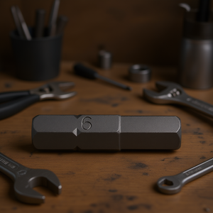 ดอกสว่านหกเหลี่ยมขนาด 6 มม. สำหรับประแจหกเหลี่ยม - Product Image 3