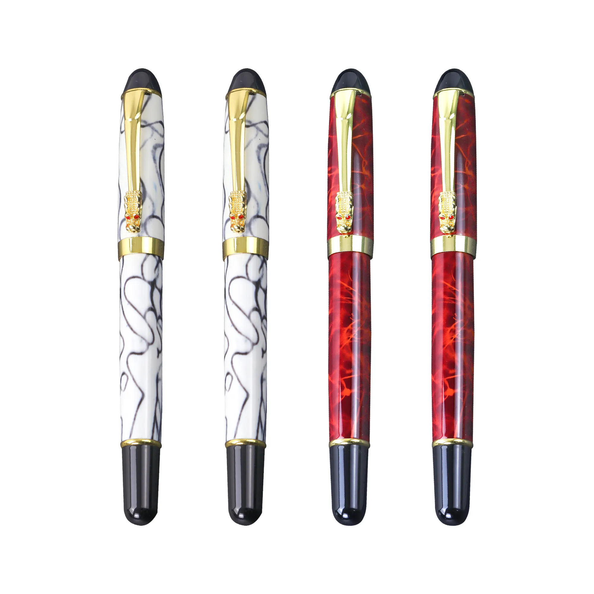 2024 le stylo plume en métal lourd 45.6g avec logo personnalisé pour le meilleur stylo cadeau d'affaires