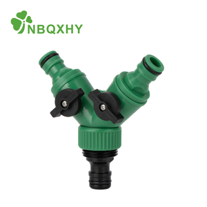 Conector en <span class=keywords><strong>Y</strong></span> para Manguera de Jardín de <span class=keywords><strong>2</strong></span> Vías con Interruptor Independiente <span class=keywords><strong>y</strong></span> Adaptador de Conexión Rápida para Riego - Product Image 4