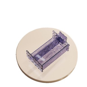 <b>Desktop</b> Stationery <b>Organizer</b> Transparent 2 Layer Storage Rack <b>For</b> Office Student Supplies - Product Image 5