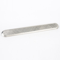Plaques de pavage tactiles en acier inoxydable 304 316 pour guidage et avertissement, bandes indicatrices antidérapantes pour voies métalliques