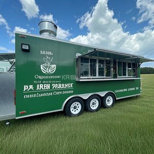 Camion de nourriture mobile entièrement équipé pour la vente de glaces, remorque rapide 2025, à vendre aux États-Unis - Product Image 3